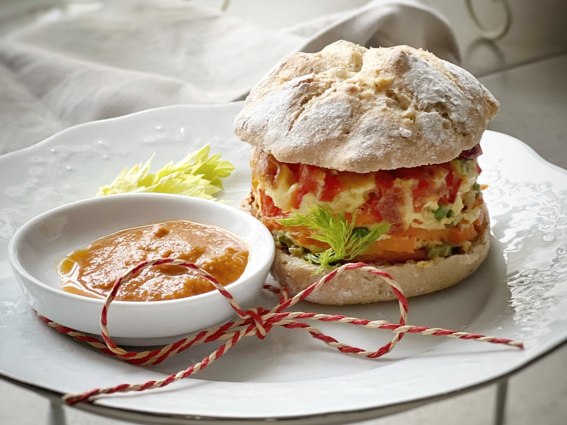Frittataburger - bunt und gesund